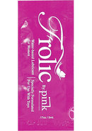 Pink Frolic Water Based Lubricant .17oz - Tester