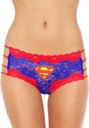 Superman Lace String Hipster Panty-large