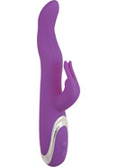 Surenda Bunny Teaser Silicone Vibrator - Purple