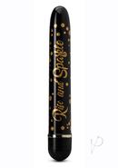 The Collection Rise And Sparkle Vibrator - Black/gold